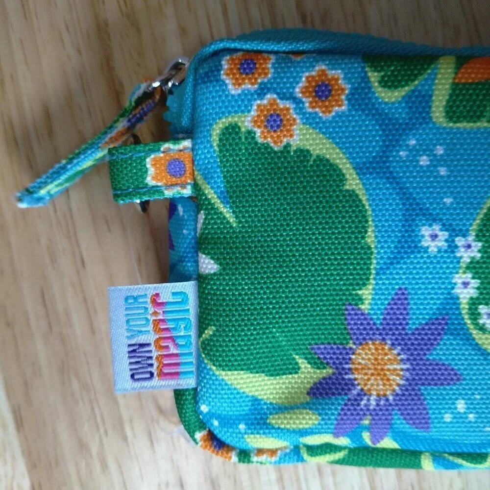 Own Your Magic Wallet Coin Purse Wristlet With Removeable Strap Colorful New